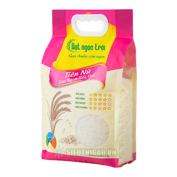 Gạo Hạt Ngọc Trời Tiên Nữ túi 5kg